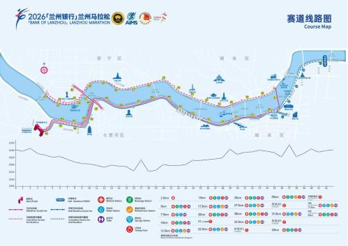 【本地资讯】2026兰州马拉松半马路线及终点位置