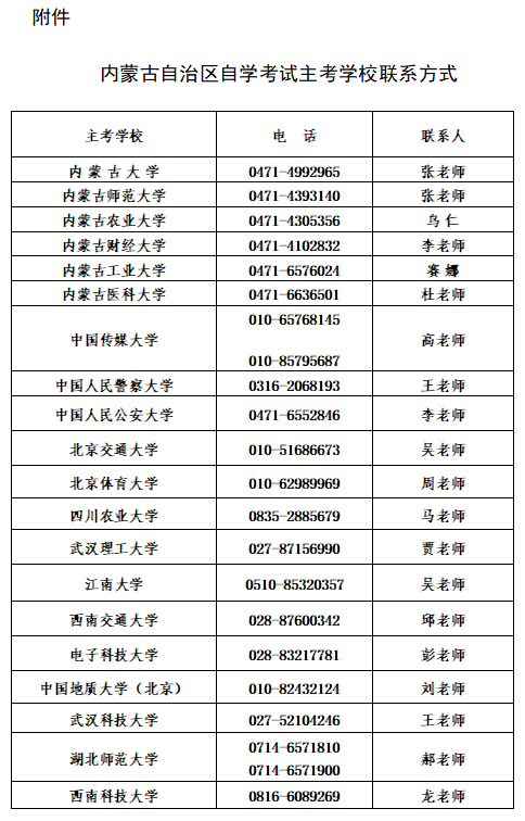 【本地资讯】内蒙古自学考试2026上半年毕业申请工作公告
