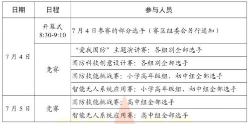 【本地资讯】2026江西省全国青少年国防素养大赛选拔赛公告
