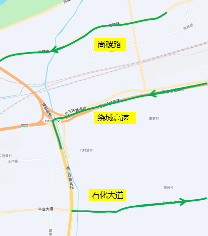 【本地资讯】西安市北三环六村堡桥双向占道施工维修交通管制（时间+路段）