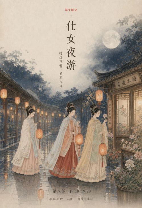 【本地资讯】南京金陵长乐坊端午巡游活动安排（时间+活动项目）