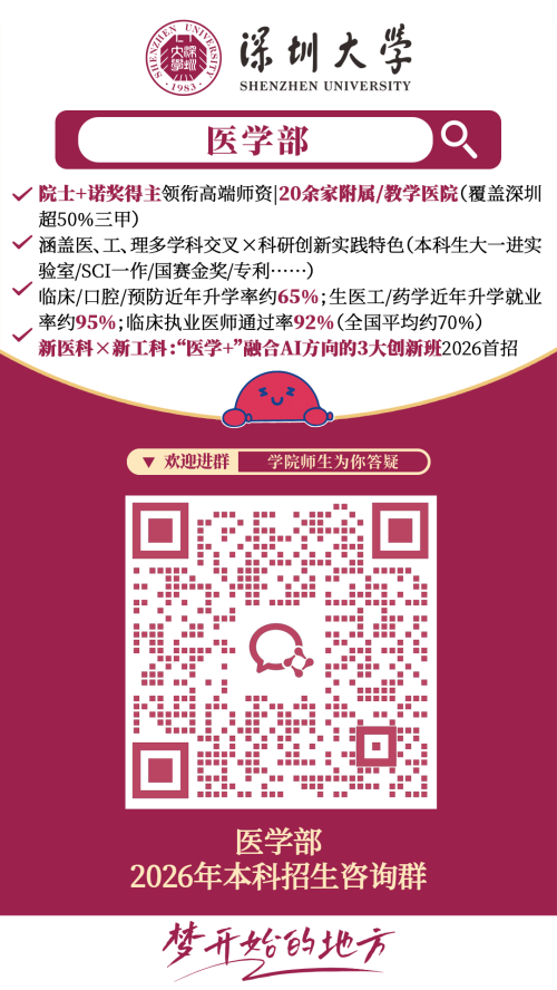 【本地资讯】2026深圳大学各学院招生咨询方式（咨询电话+咨询邮箱+微信群）